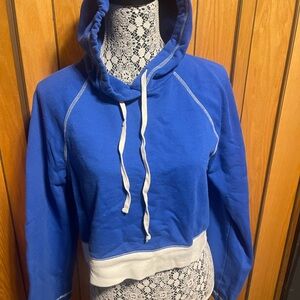 Juicy Couture Royal Blue Hoodie with Cream Accents